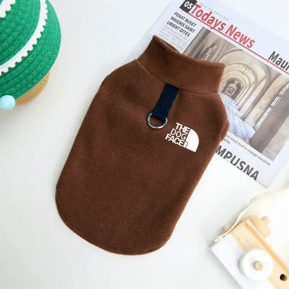 Fleece Dog Vest - Warm Winter Jacket for Small & Medium Breeds