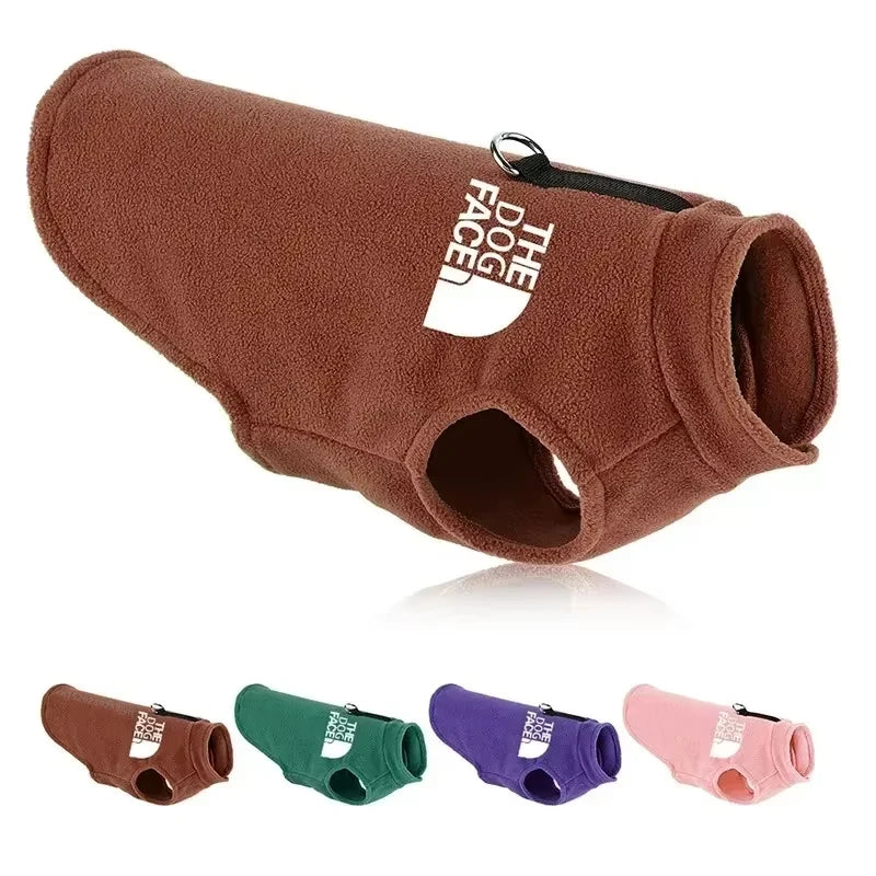 Fleece Dog Vest - Warm Winter Jacket for Small & Medium Breeds