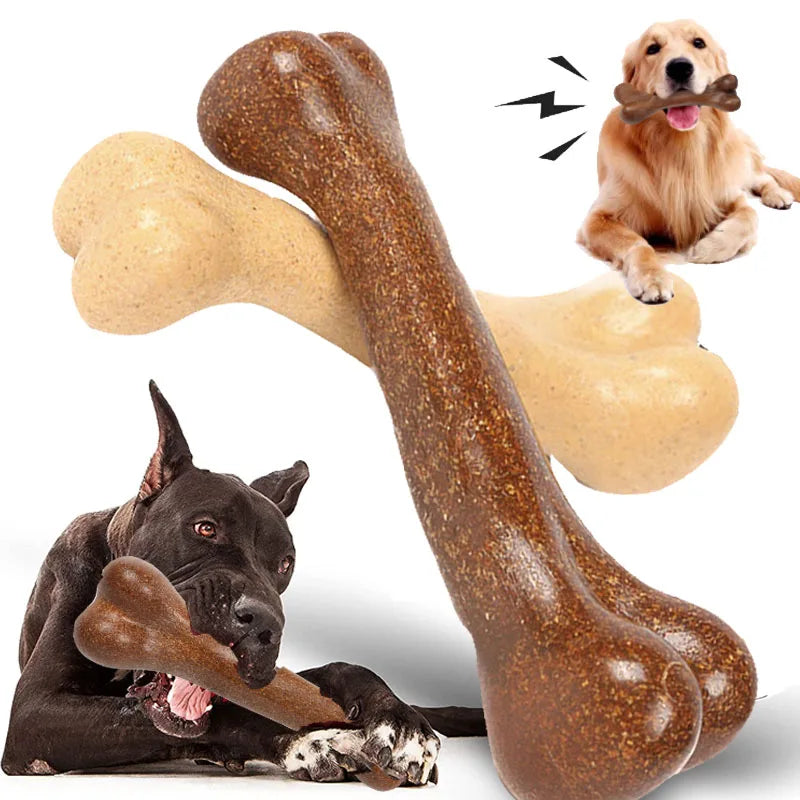 Durable Chew Toy Bone - Teeth Cleaning & Teething Stick